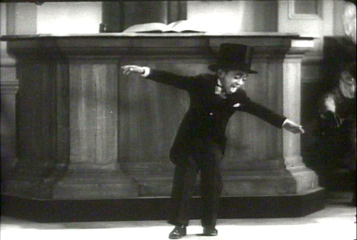 Sammy Davis Jr as dancing president Rufus Jones