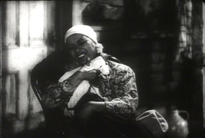 Ethel Waters hugging her son