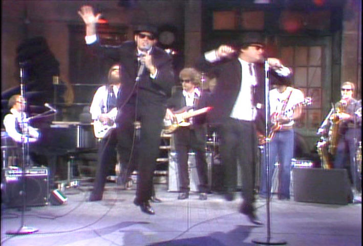 The Blues Brothers are jumping for joy