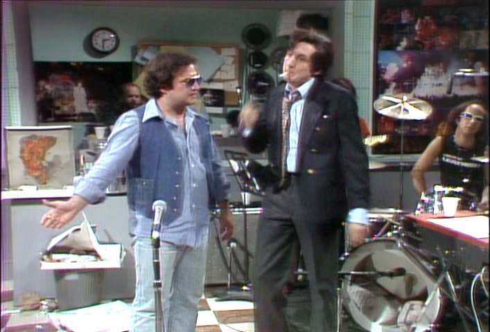 John Belushi and Eric Idle, 1978 image