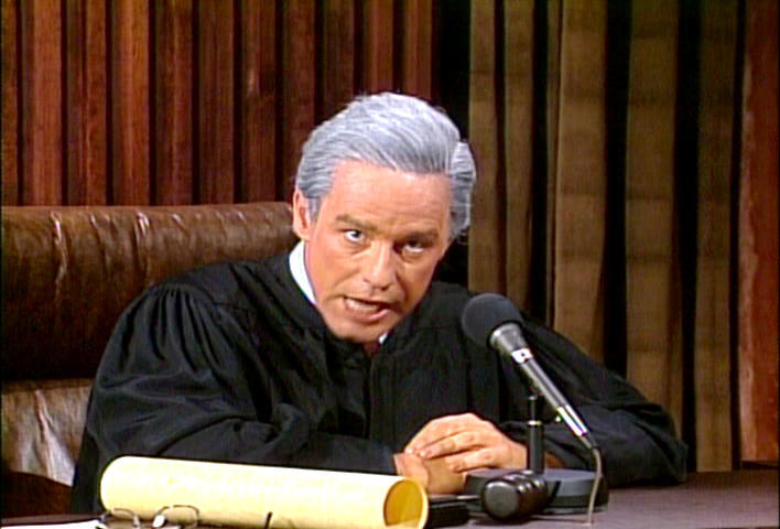 Phil Hartman as Judge Wopner from The People's Court