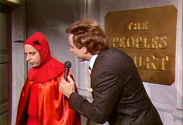 dejected devil Jon Lovitz and Kevin Nealon on SNL