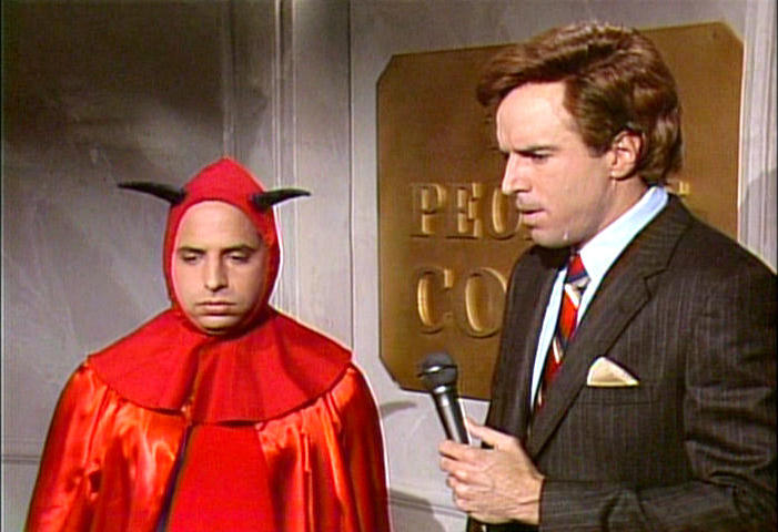 the devil and Kevin Nealon as Doug Llewellyn