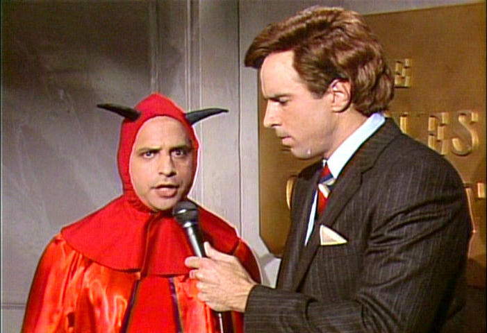 the devil (Jon Lovitz) commands his subjects