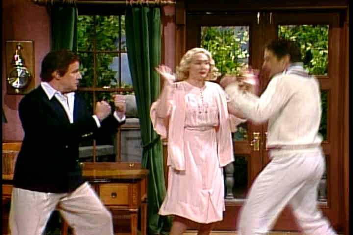 Phil Hartman, Nora Dunn and Alec Baldwin on SNL