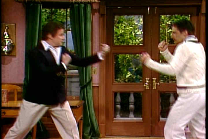 Phil Hartman and Alec Baldwin on SNL