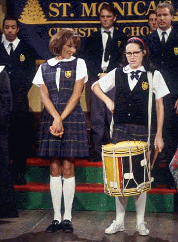 Whitney Houston and Molly Shannon as Mary Katherine Gallagher