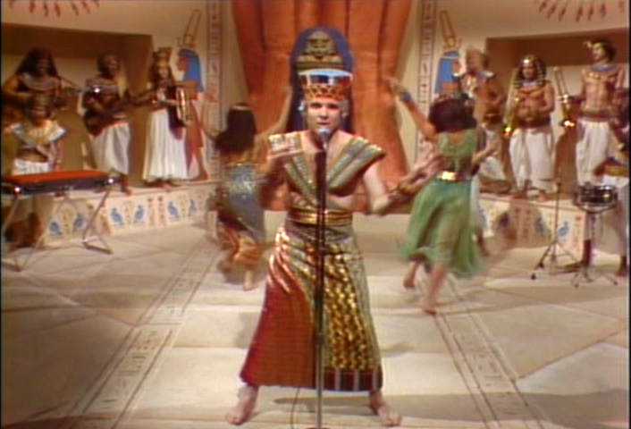 Steve Martin in his King Tut outfit
