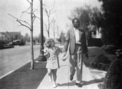 Shirley Temple and Uncle Bill Robinson
