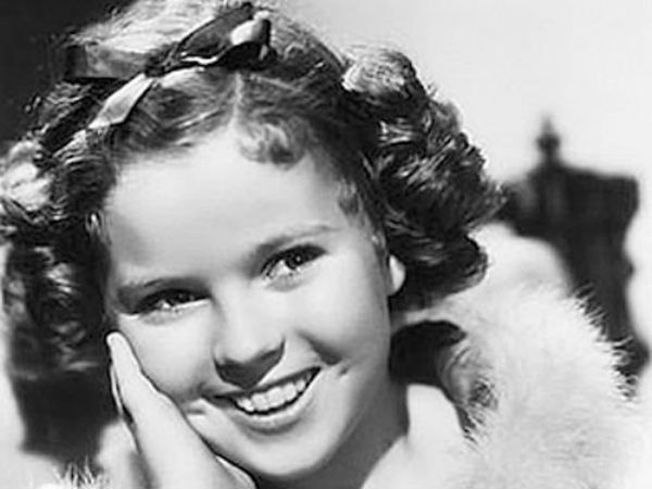 Shirley Temple's perfect smile