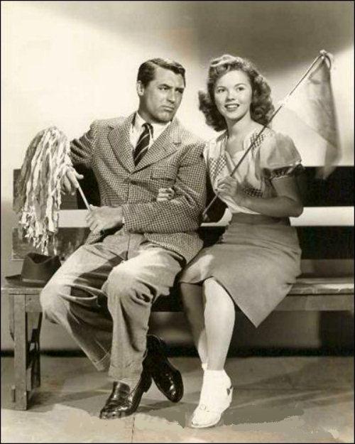 Shirley Temple and Cary Grant