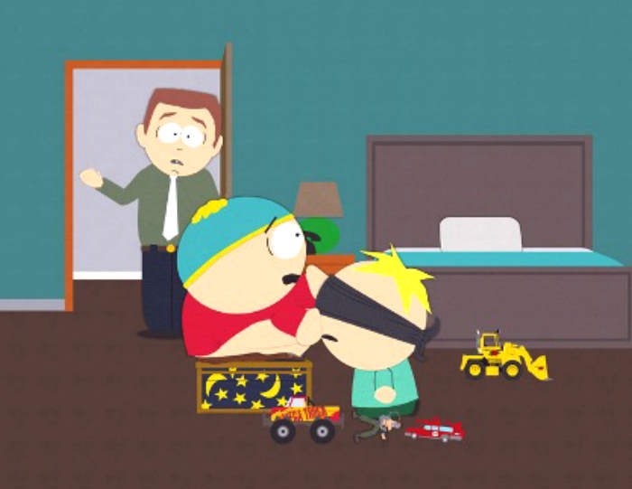 Eric Cartman and Butters