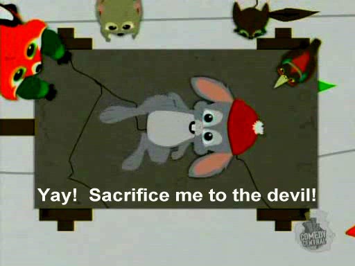 Satanic sacrifice