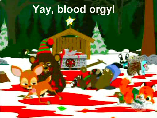 South Park Satanic blood orgy image