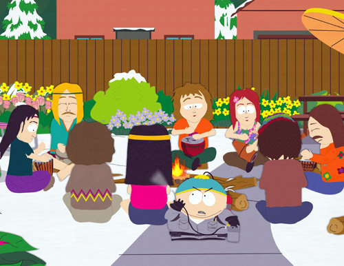Eric Cartman is spraying for hippies  - Die, Hippy, Die