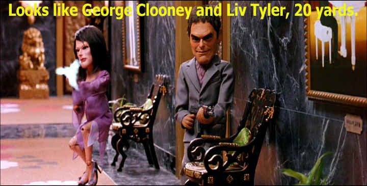 Team America George Clooney and Liv Tyler picture
