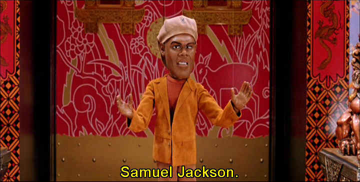 Samuel Jackson, dead traitor Team America picture