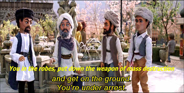 arresting terrorists