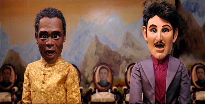 puppet Sean Penn and Danny Glover