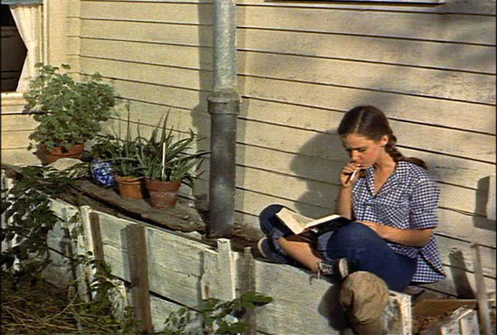Susan Strasberg smoking a cigarette, 1955 image