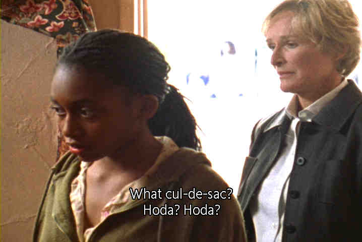 Bree'anna Banks and Glenn Close