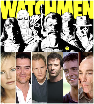 The Watchmen movie cast