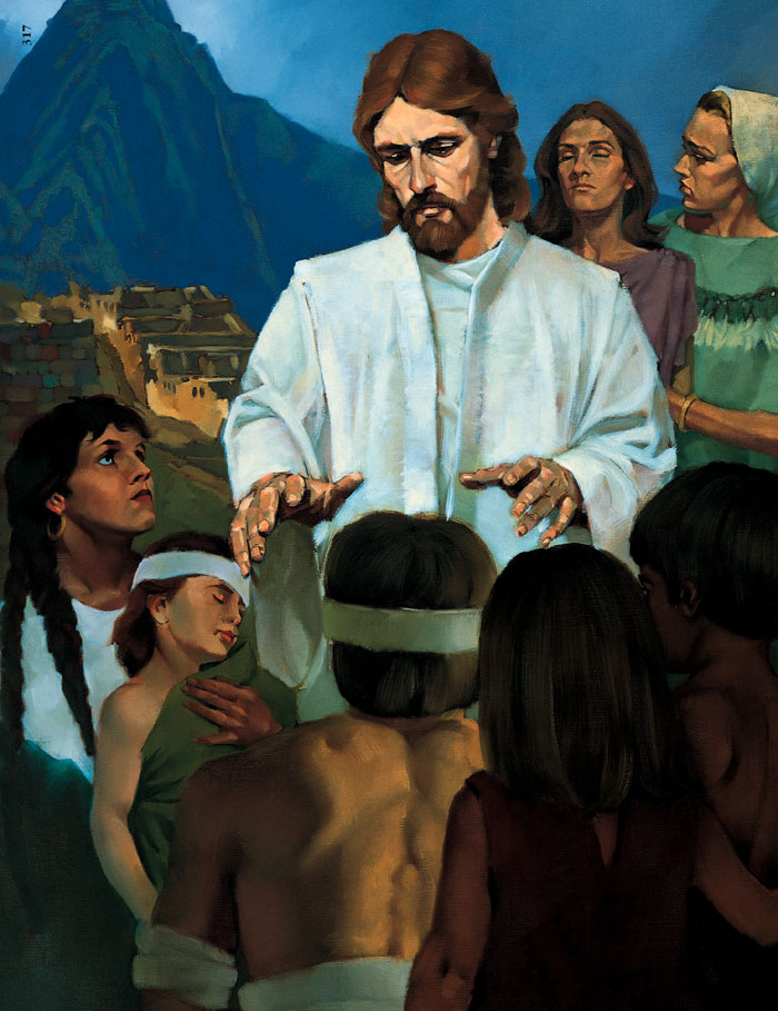 Jesus healing children