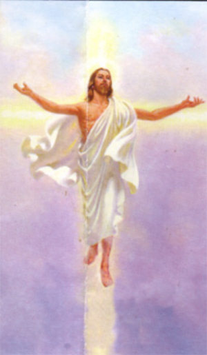 the ascension of the reborn Christ