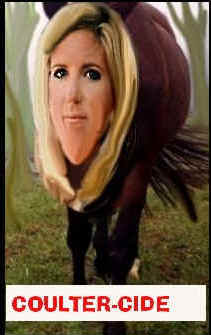 Ann Coulter, horse's ass