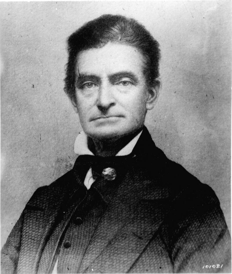 beautiful vintage portrait photo of abolitionist hero John Brown