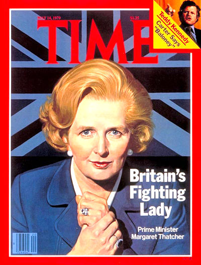 Margaret Thatcher Time magazine cover