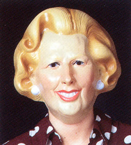 Maggie Thatcher mask