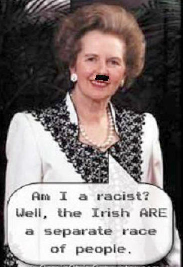 Maggie Thatcher is just like Hitler?