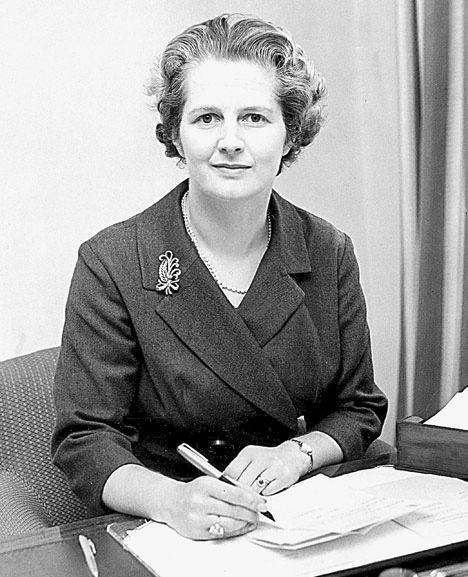 young Margaret Thatcher