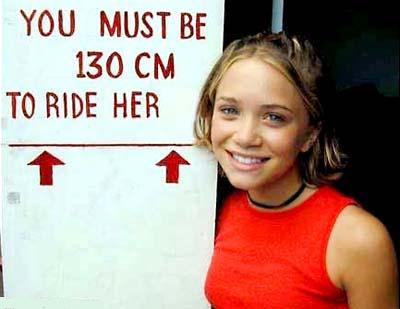 childhood photo of young Mary-Kate Olsen