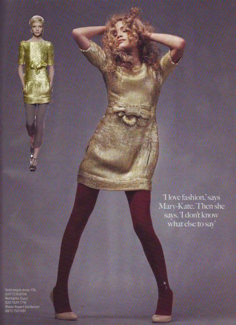 Mary-Kate Olsen loves fashion
