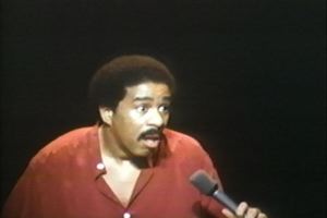 Richard Pryor on stage