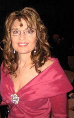 Sarah Palin in a sexy dress
