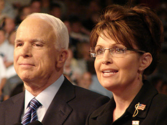 John McCain and Sarah Palin