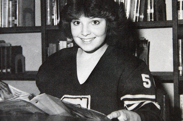 studious young teenage Sarah Palin