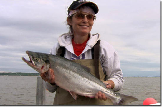 professional fisherman Sarah Palin