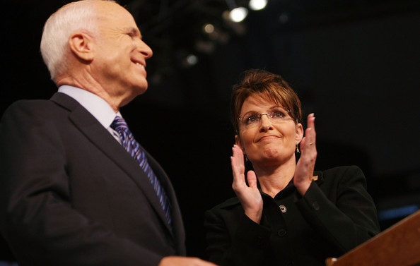 John McCain and Sarah Palin
