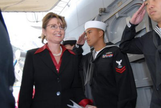 saluting Governor Palin