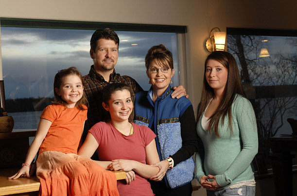 Palin family photo
