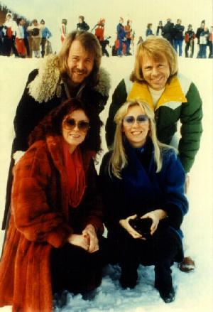 Abba in the snow