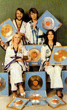 Abba's gold records