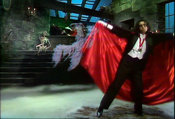 Alice Cooper dancing with a ghost