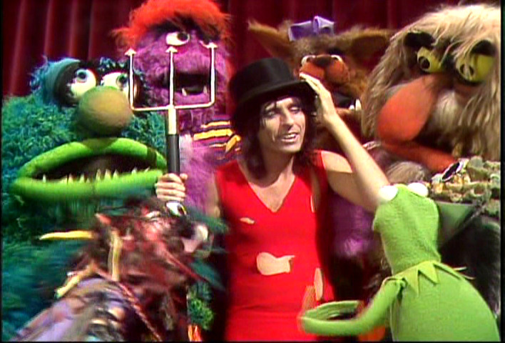 Alice Cooper on the Muppet Show