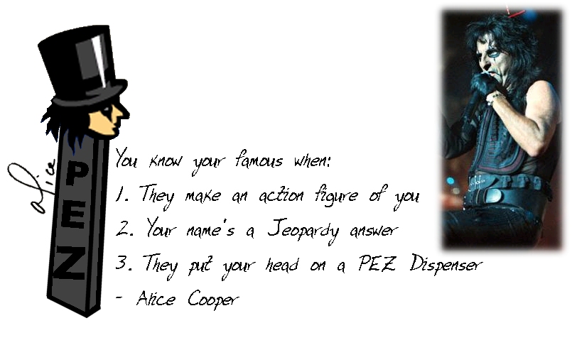 Alice Cooper pez