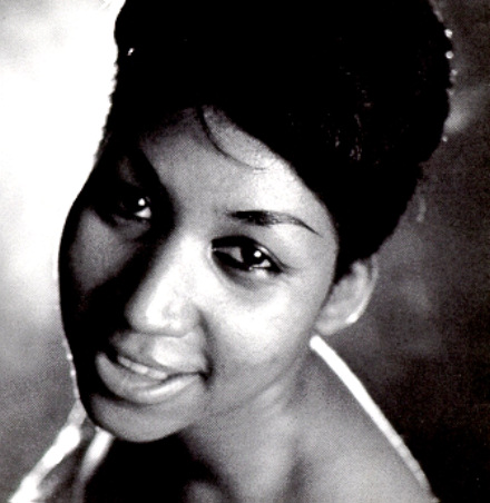 gorgeous young Aretha Louise Franklin